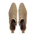 Buroku - Men's Camel Kid Suede Jodhpur Boot