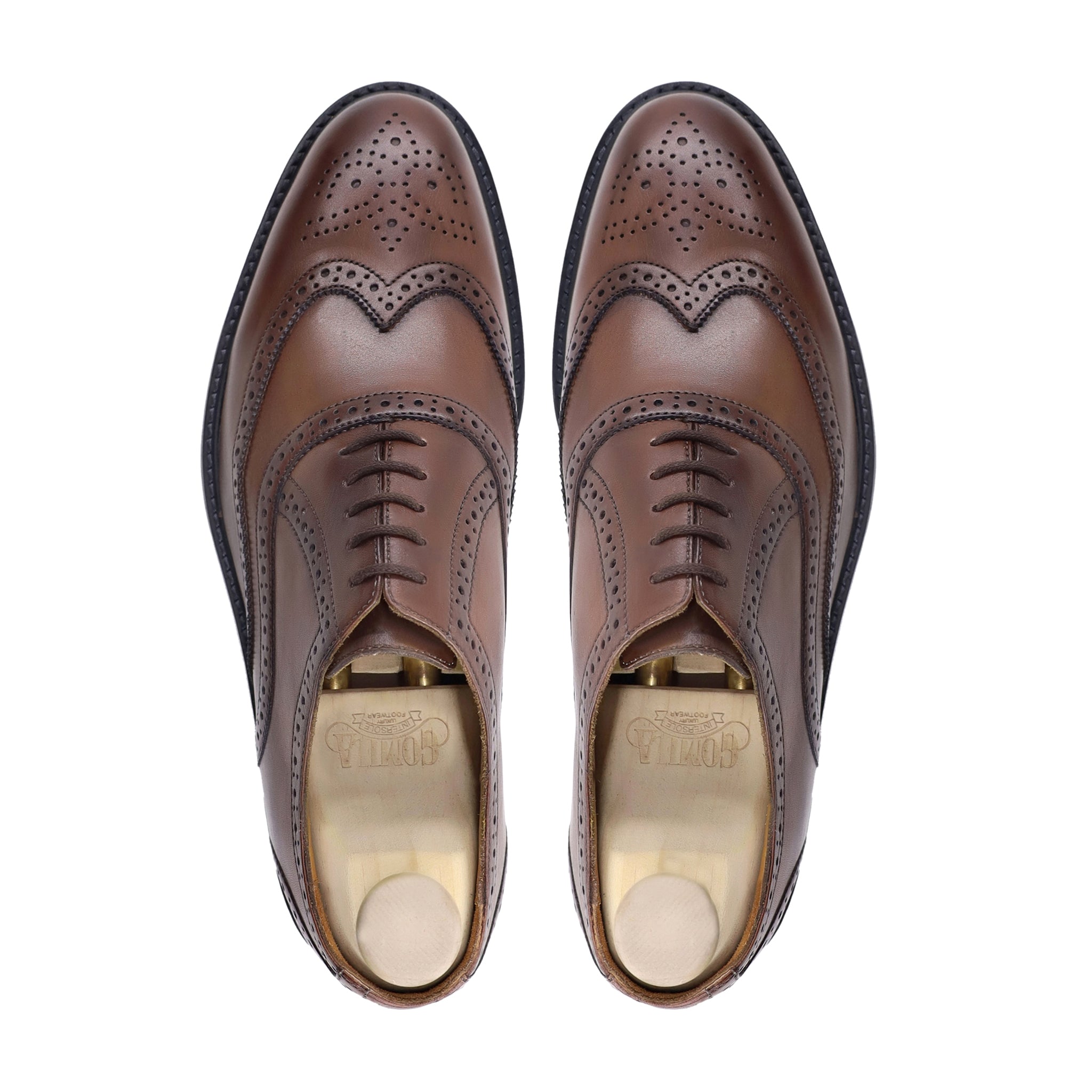 Bizarro - Men's Brown Calf Leather Oxford Shoe