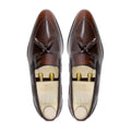 Syracuse - Men's Brown Box Leather High Shine Loafer