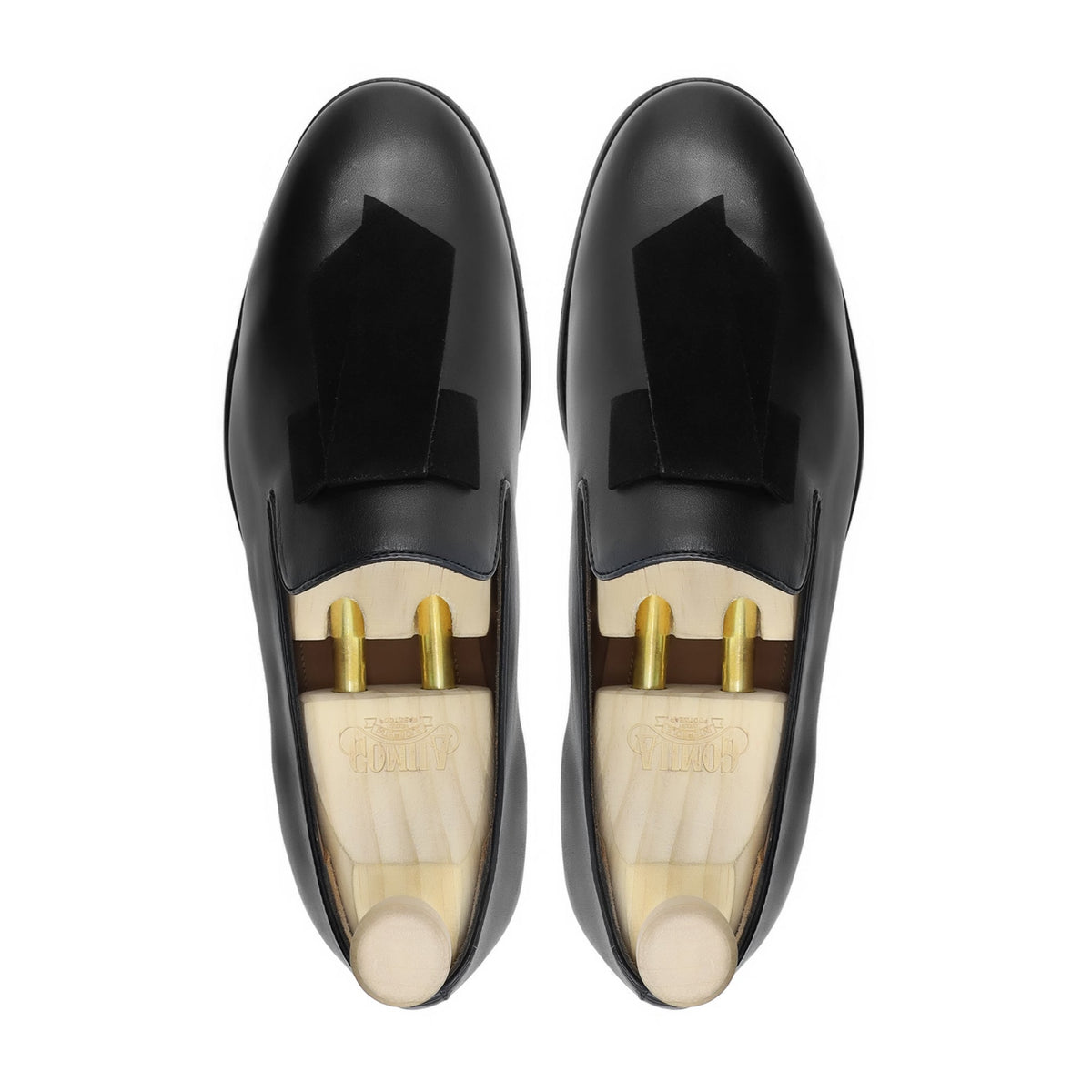 Warren - Men's Black Calf Leather Loafer
