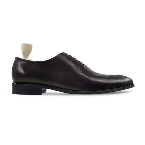 Dahlia - Men's Dark Brown Calf Leather Wholceut Shoe