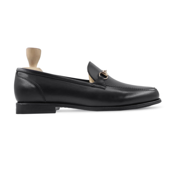 Justus - Men's Black Calf Leather Loafer