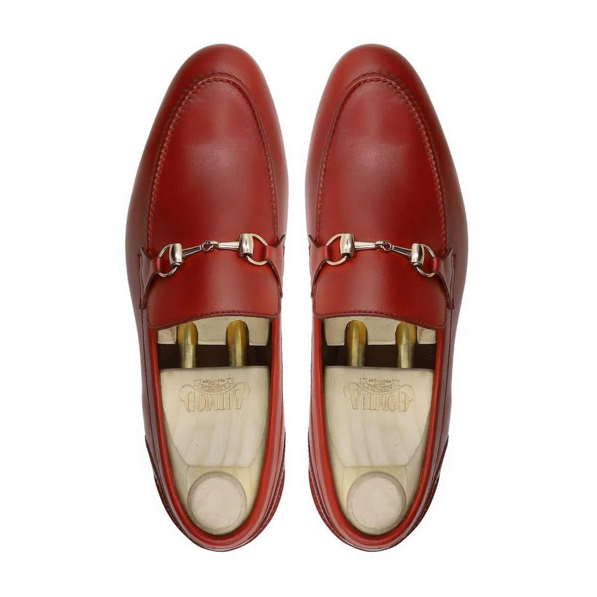 Hellebore - Men's Orange Tan Calf Leather Loafer