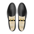 Sabaq - Men's Black Pebble Grain Leather Loafer