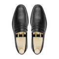 Molybdix - Men's Black Calf Leather Loafer