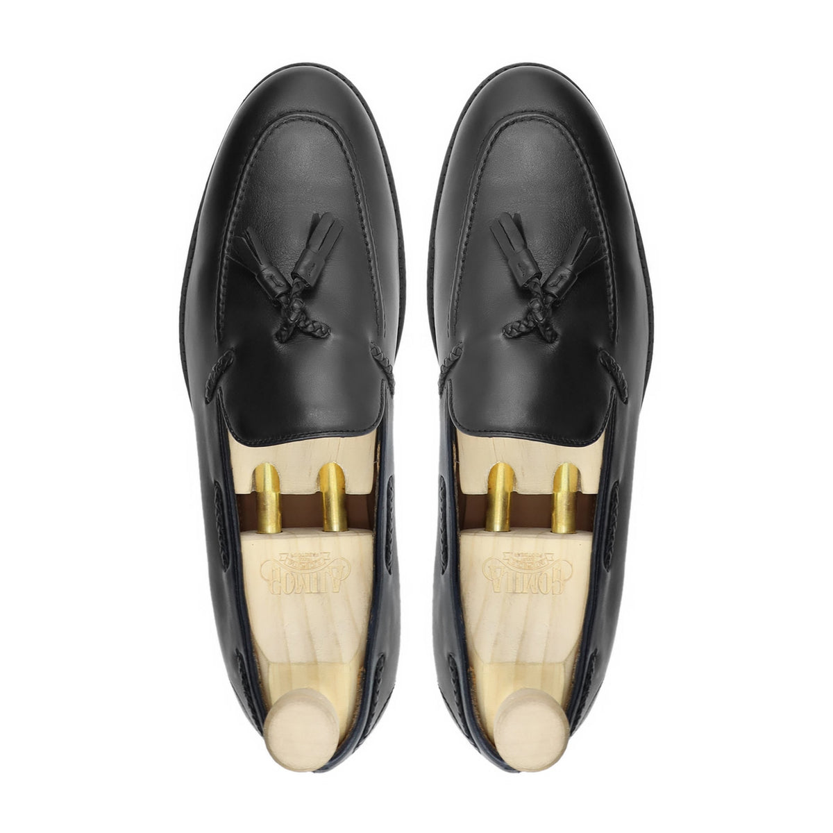 Aquamarine - Men's Black Calf Leather Loafer
