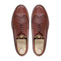 Kaiya - Men's Oxblood Pebble Grain Leather Derby Shoe