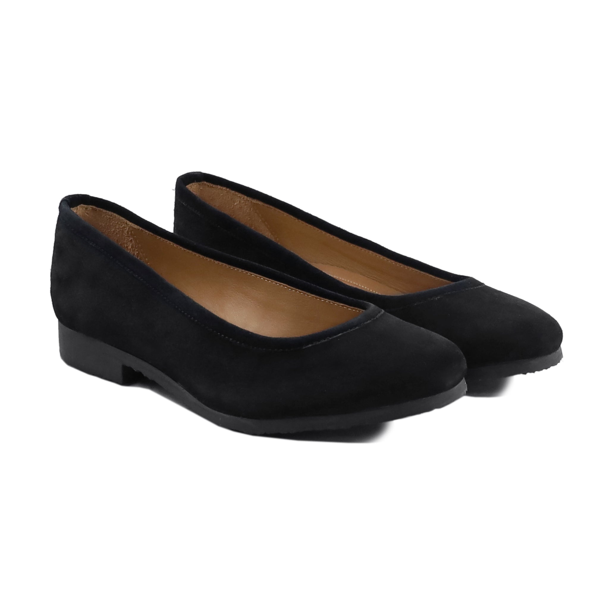 Cielo - Ladies Black Kid Suede Loafer