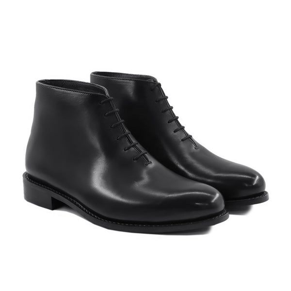 Yaling - Men's Black Calf Leather Chukka Boot