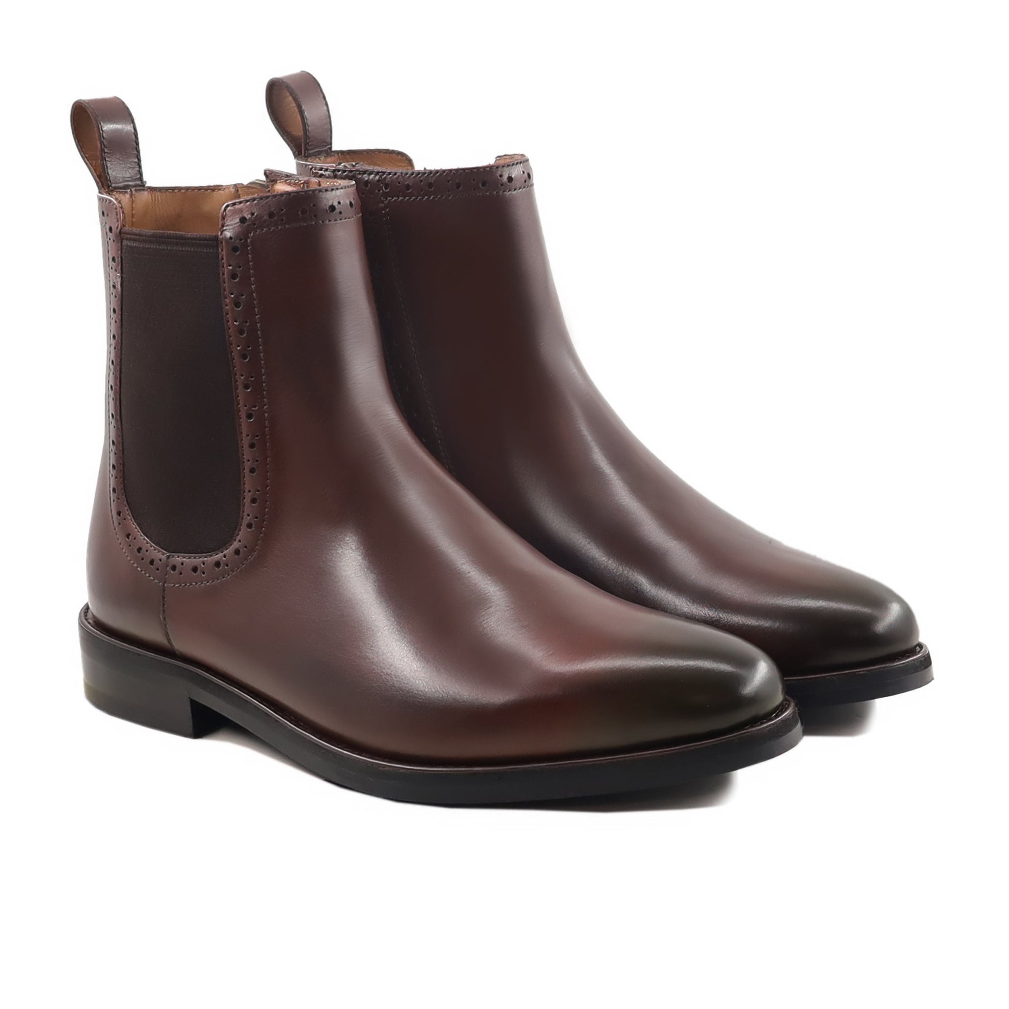 Ezekiel - Men's Dark Brown Calf Leather Chelsea Boot