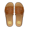 Caswell - Men's Tan Calf Leather Slipper