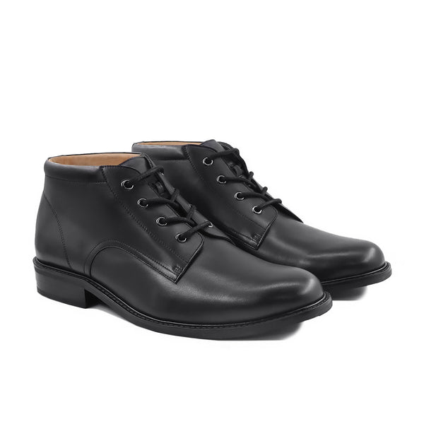 Rupert - Men's Black Calf Leather Boot