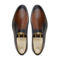 Cypraea - Men's Burnished Brown Calf Leather