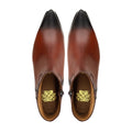 Mabel - Men's Burnished Brown Calf Leather Chelsea Boot