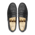 Aleck - Men's Black Calf Leather Loafer