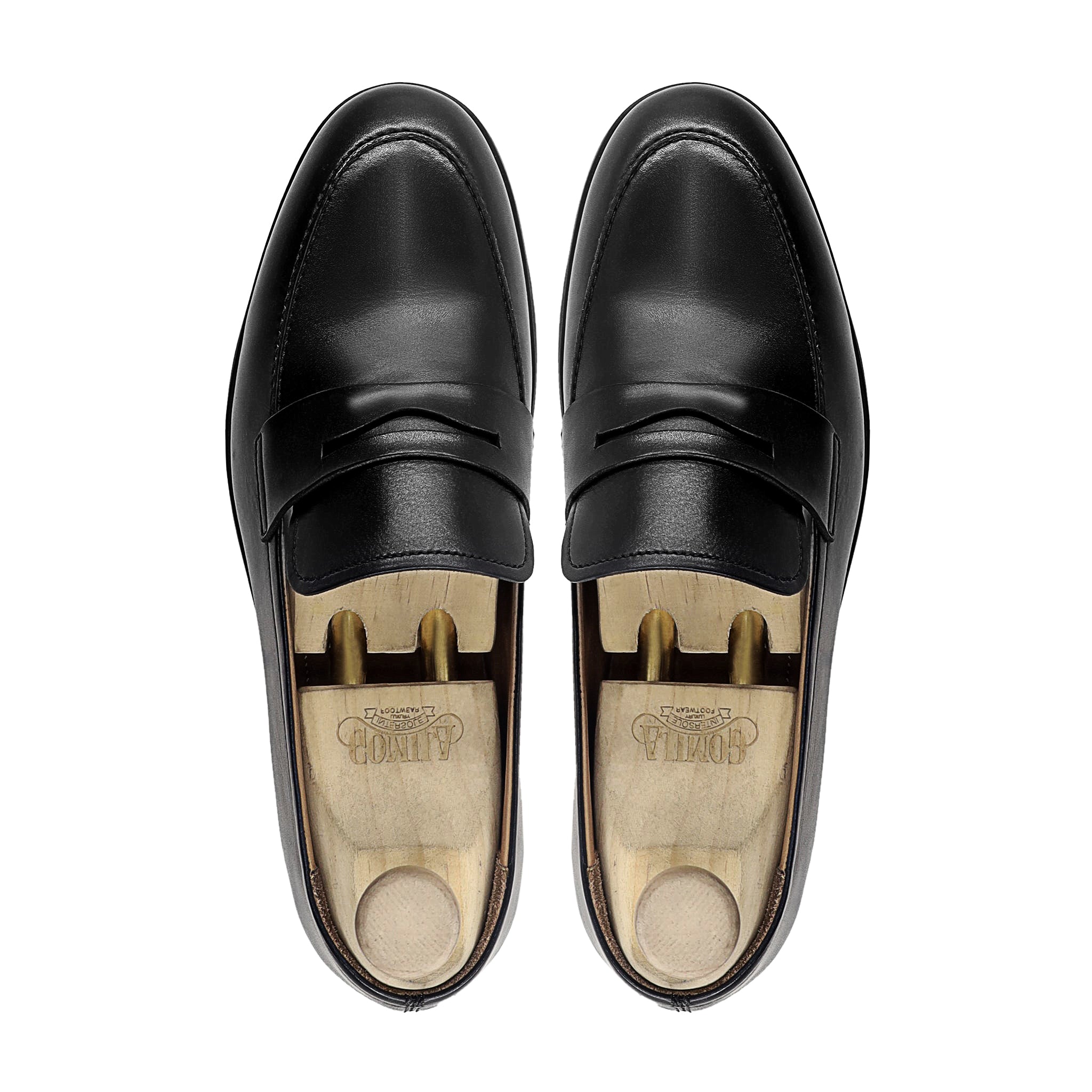 Asbury - Men's Black Calf Leather Loafer