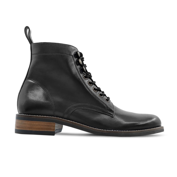Dallas - Men's Black Calf Leather Boot