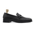 Brasilia - Men's Black Pebble Grain Leather Loafer