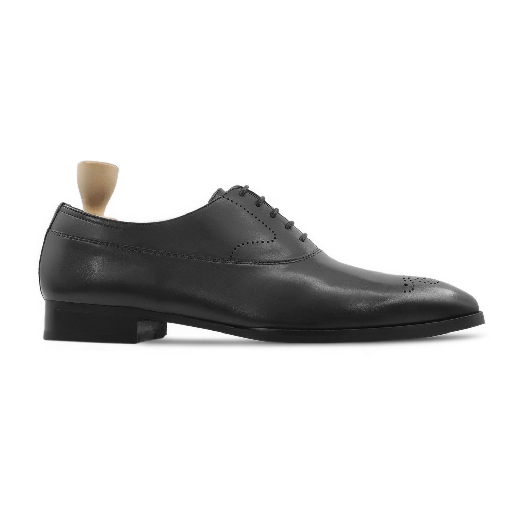 Donetsk - Men's Black Calf Leather Oxford Shoe