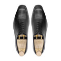 Polt - Men's Black Calf Leather Wholecut Shoe