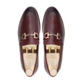 Azzie - Men's Burnished Oxblood Calf Leather Loafer