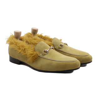 Ribnica - Ladies Tan Kid Suede Loafer