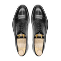 Hillerrod - Men's Black Box Leather High Shine Oxford Shoe