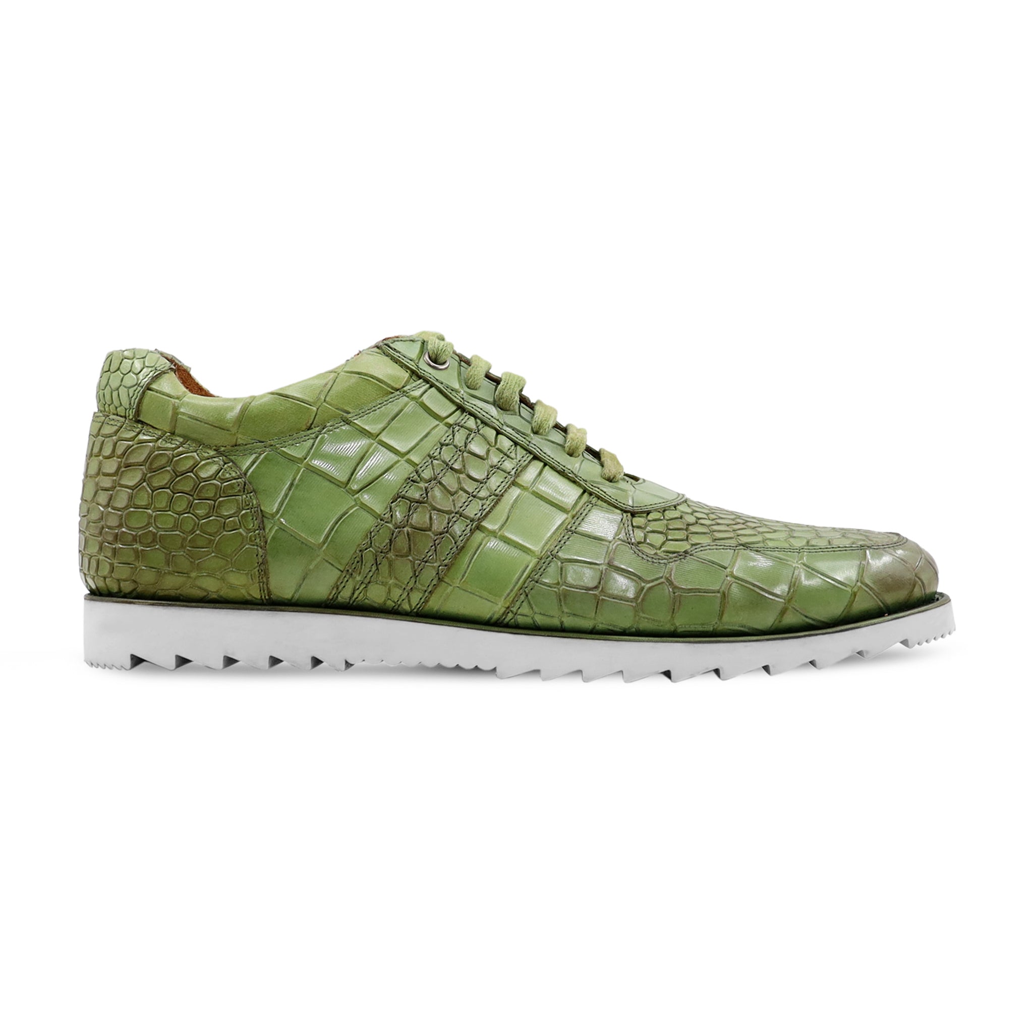 Rattenberg - Men's Green Calf Leather Jogger