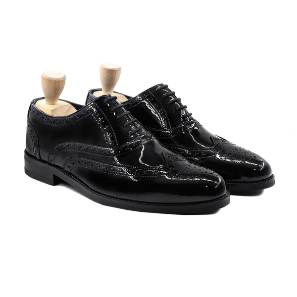 Lache - Men's Black Patent Leather Oxford Shoe