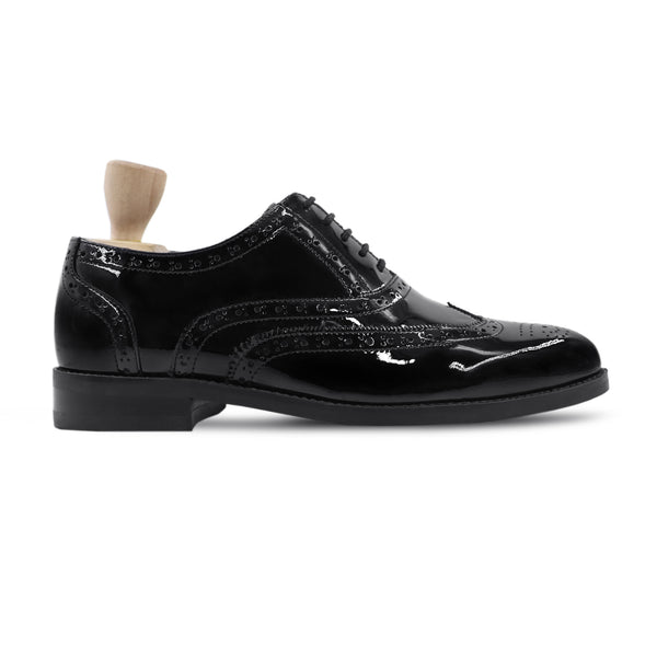 Lache - Men's Black Patent Leather Oxford Shoe