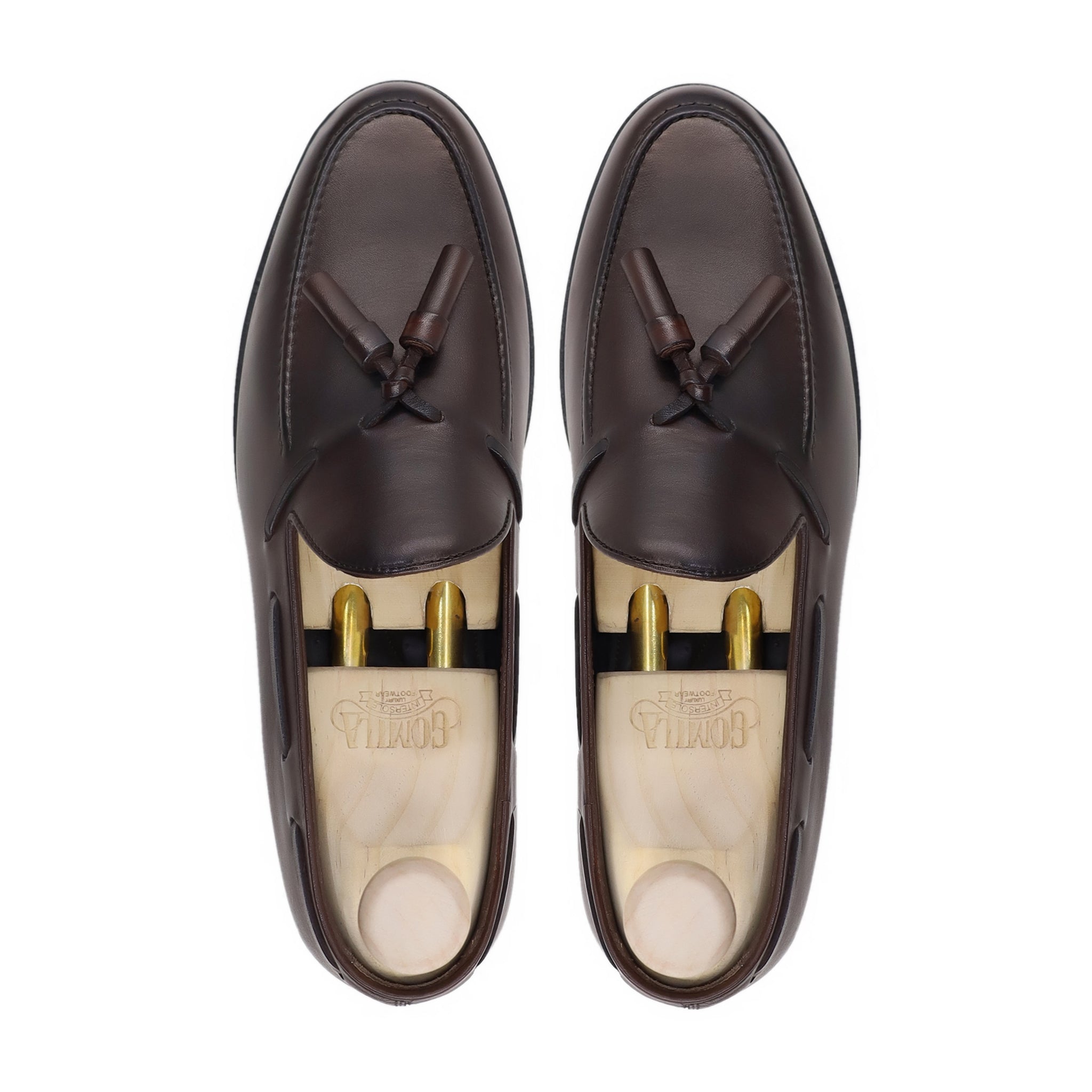 Erryn - Men's Dark Brown Calf Leather Loafer