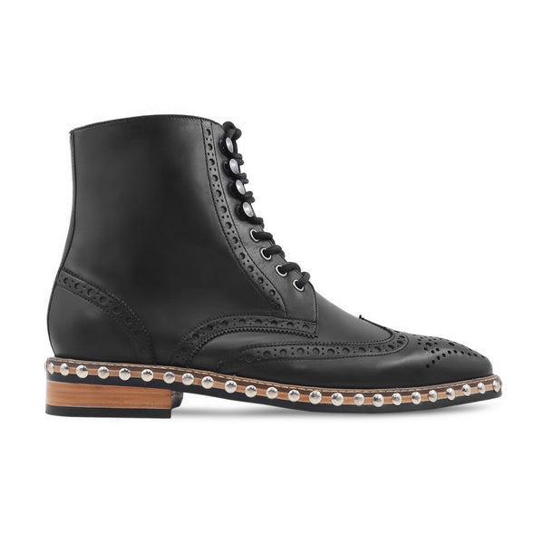 Vyronas - Men's Black Calf Leather Boot