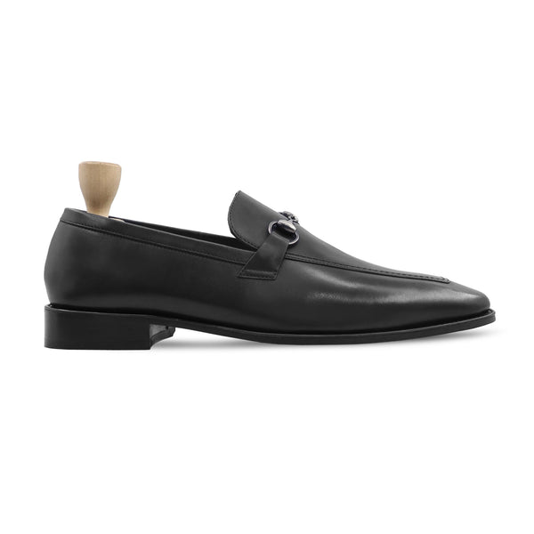 Acharnes - Men's Black Calf Leather Loafer