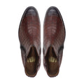 Howen - Men's Burnished Brown Calf Leather Chelsea Boot