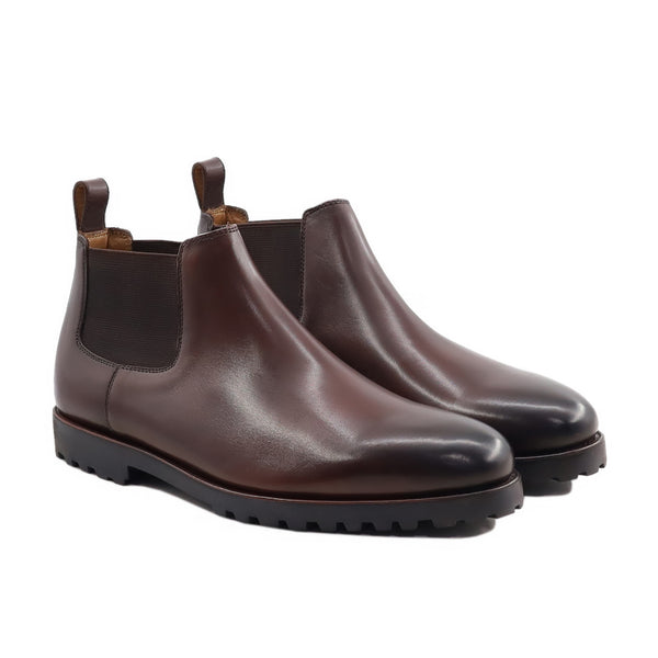 Karditsa - Men's Brown Calf Leather Chelsea Boot