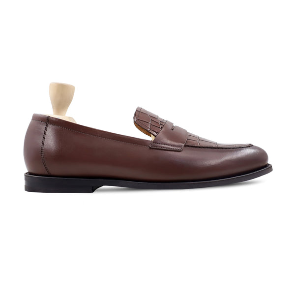 Breeze - Men's Congo Brown Calf Leather Loafer