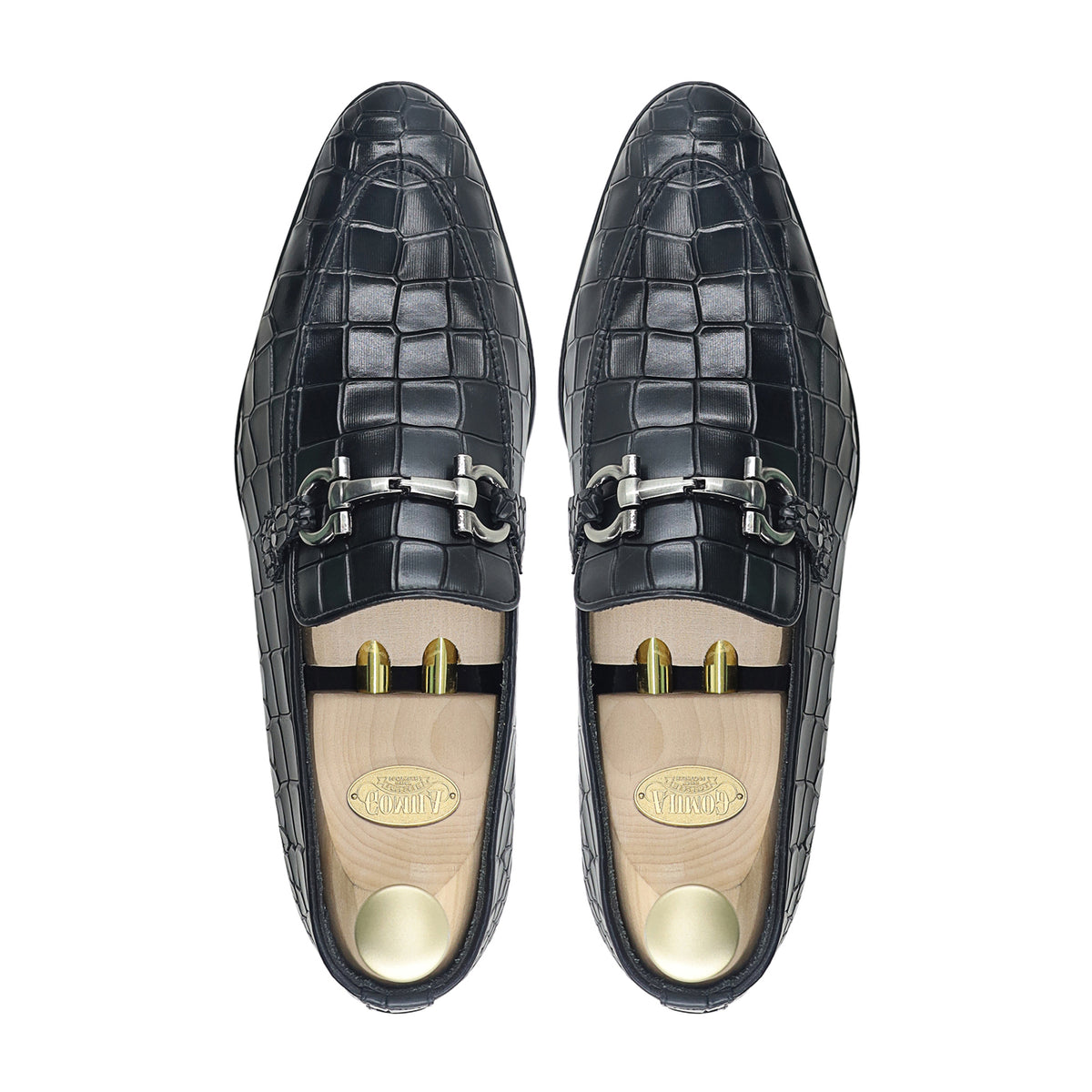 Cori - Men's Black Calf Leather Loafer
