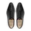 Sarat - Men's Black Patent Leather Wholecut Shoe