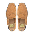 Ryosuke - Men's Tan Kid Suede Sandal