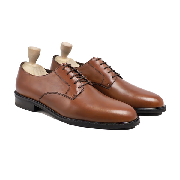 Aliana - Men's Tan Calf Leather Derby Shoe