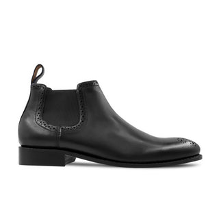 Yukihiro - Men's Men's Black Calf Leather Chelsea Boot