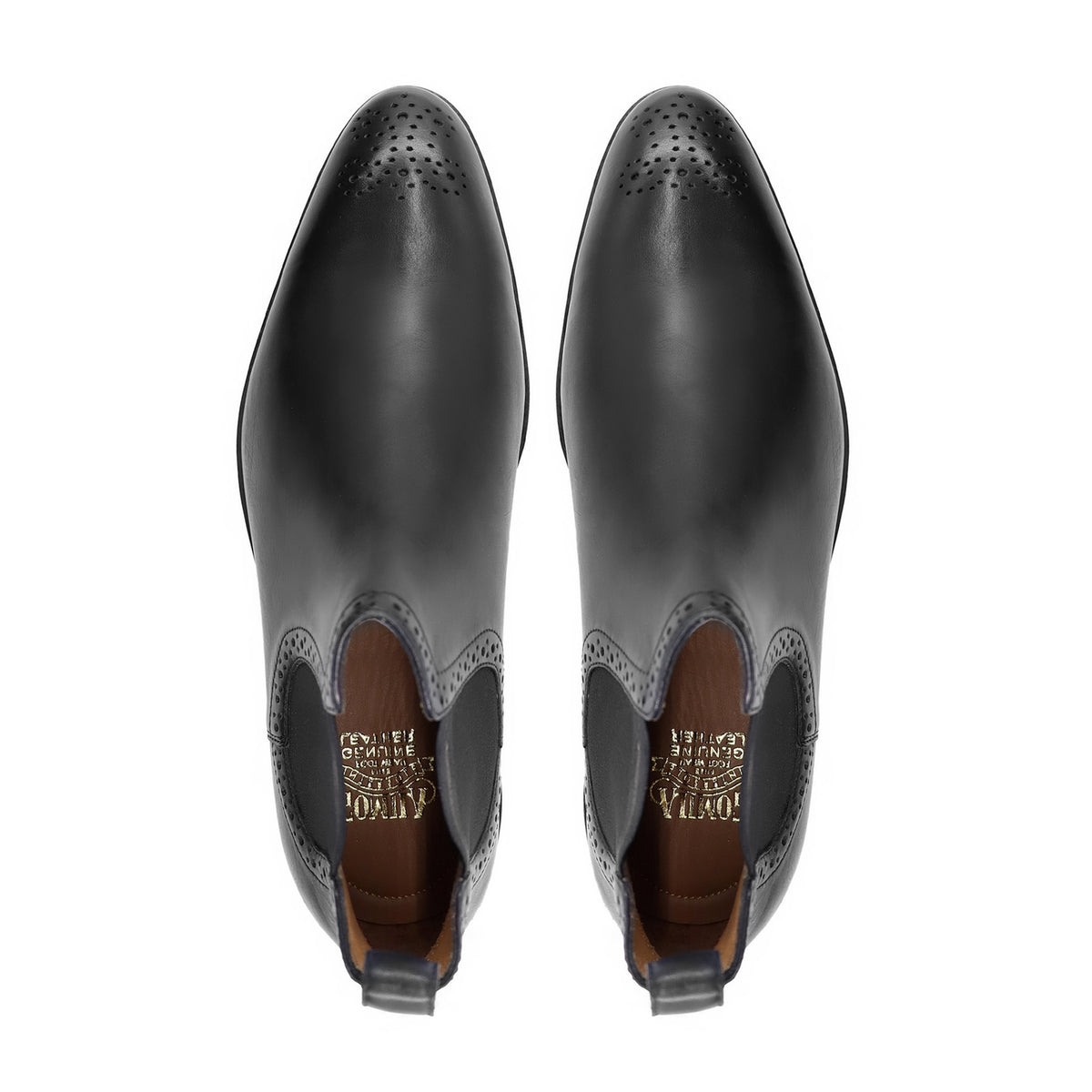 Yukihiro - Men's Men's Black Calf Leather Chelsea Boot - Goodyear Welted