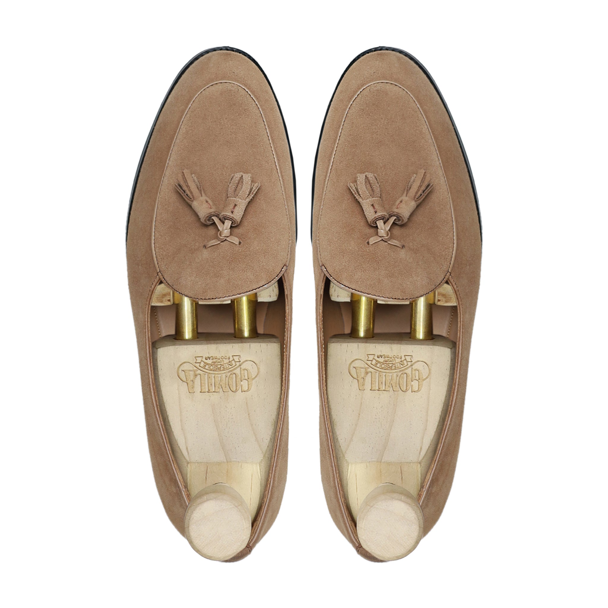 Chambel - Men's Camel Kid Suede Loafer