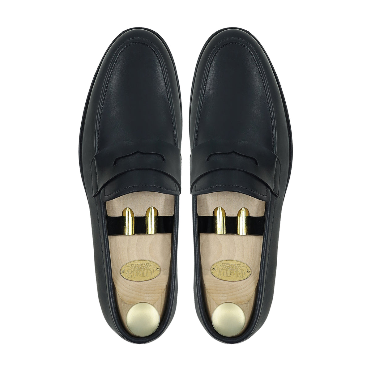 Pecker - Men's Black Calf Leather Loafer