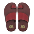 Norrkoping - Men's Red Calf Leather Slipper