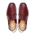Redle - Men's Oxblood Calf Leather Sandal