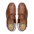 Selby - Men's Tan Calf Leather Sandal