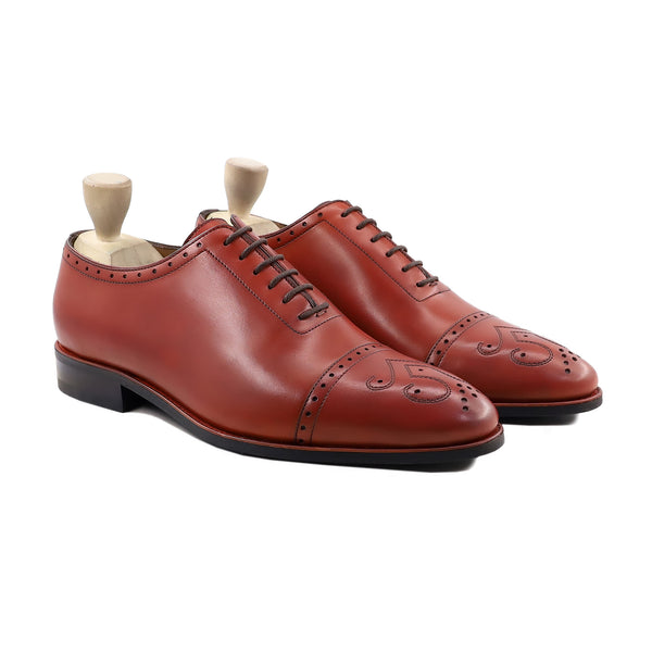 Akay - Men's Oxblood Calf Leather Oxford Shoe
