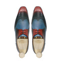 Hummer - Men's Multicolor Calf Leather Derby Shoe