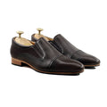Spear - Men's Dark Brown Calf Leather Loafer